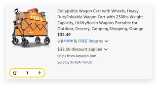 Collapsible Wagon Cart