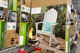 This $49 Solid Wood Adirondack Chair at Walmart Is a Summer Must-Have card image