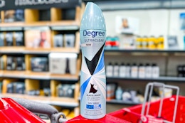 Degree Antiperspirant and Deodorant Spray, Only $1.60 at Target card image