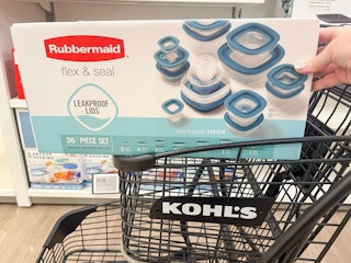 rubbermaid 36-piece food storage set at kohl's