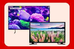 Get a Free 40-Inch TV When You Buy an 85-Inch Samsung Smart TV at Best Buy card image