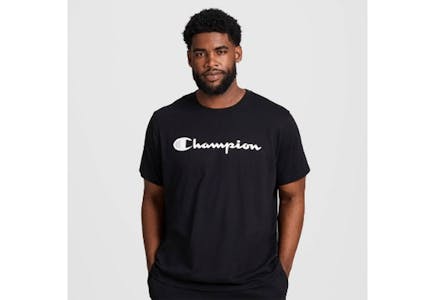 Champion Men's Big Script T-shirt