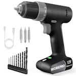 WORKPRO 12V Cordless Drill Kit