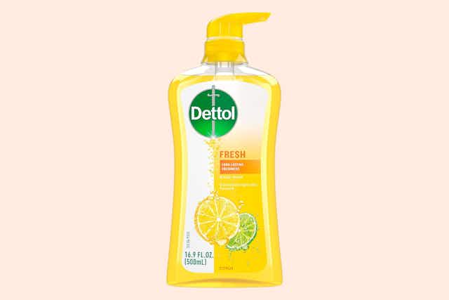 Dettol Fresh Citrus Body Wash, as Low as $3 on Amazon card image