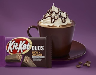 KIT KAT DUOS Mocha Crème and Chocolate