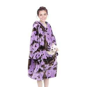 Adult Wearable Blanket Hoodie