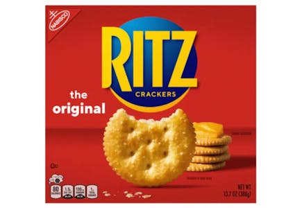 2 Ritz Crackers