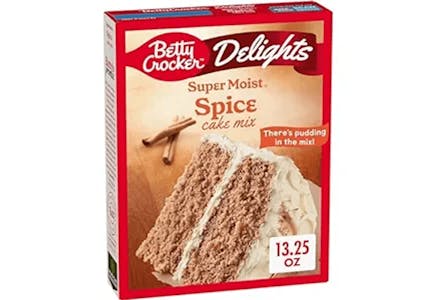 Betty Crocker Spice Cake Mix 12-Pack