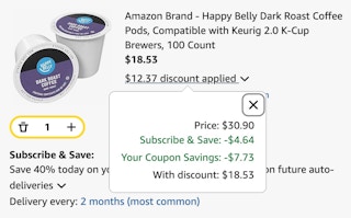 coffee pods