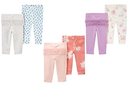3 Carter’s Baby Pants Sets