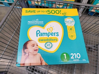 pampers swaddlers