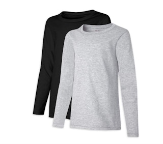 Hanes Girls' ComfortSoft Long Sleeve Tee