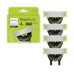 Norelco OneBlade 360 Blades 4-Pack