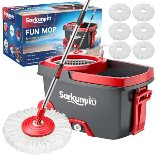 Spin Mop and Bucket Set