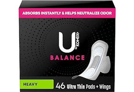 U by Kotex Pads