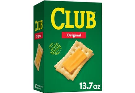 2 Club Cracker Boxes