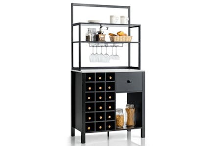 Costway Kitchen Storage Rack