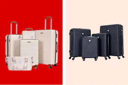 2 luggage sets (4-5-piece)