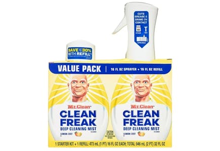 Mr. Clean Clean Freak Spray Bundle Pack