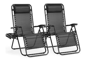 Zero Gravity Patio Chair Set