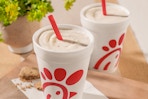 Chick-fil-A Autumn Spice Milkshake cups
