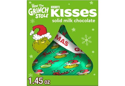 Hershey's Grinch Chocolate Kiss