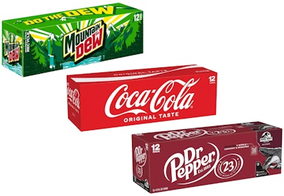 3 Soda 12-Packs