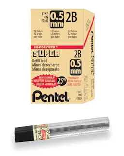 Pentel 0.5mm Mechanical Pencil Lead