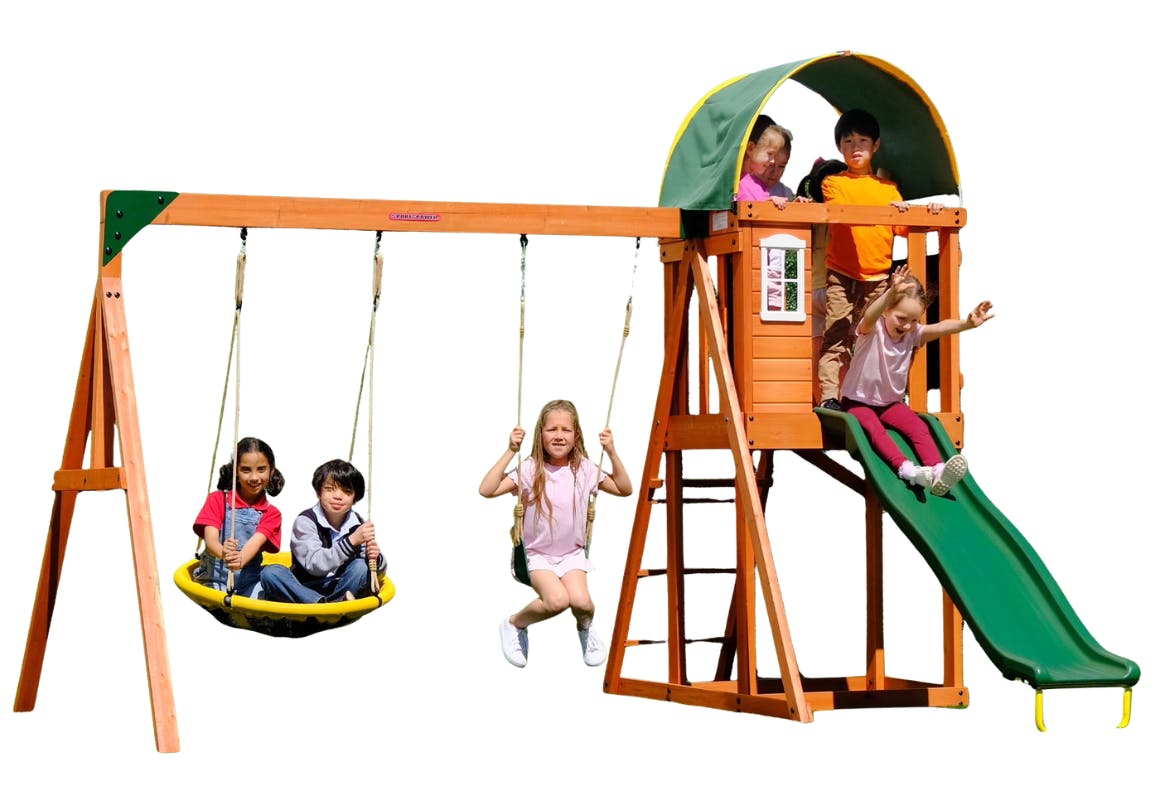 Sportspower Amelia Wooden Swing Set