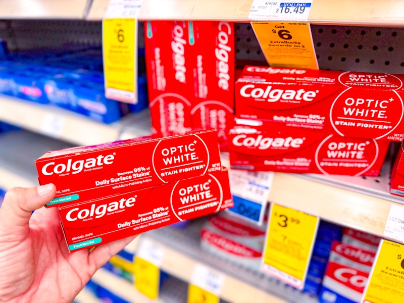 colgate optic white toothpaste cvs