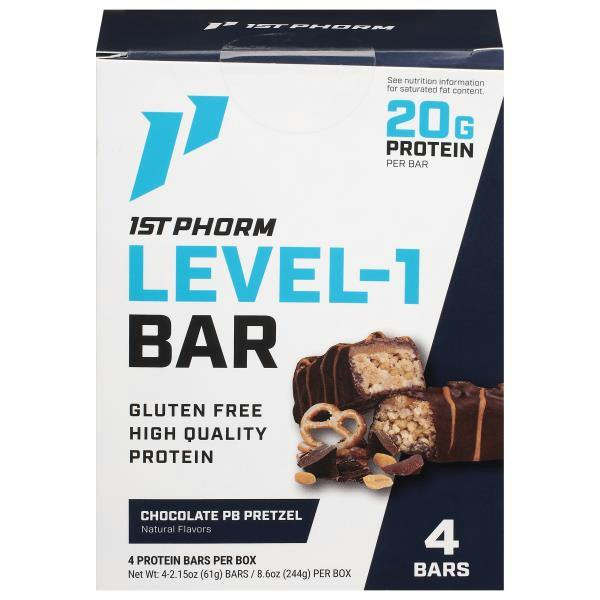 2 1st Phorm Level-1 Bar 4-Packs