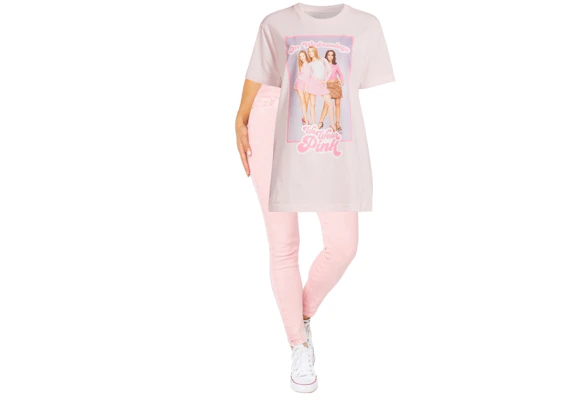 Mean Girls Tee + Celebrity Pink Jeans