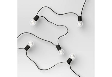 Threshold Outdoor LED String Lights