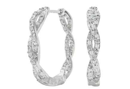Jaclyn Smith Moissanite Earrings