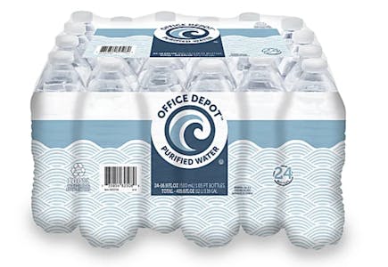 Office Depot Water 24-Pack