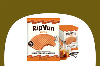 Rip Van Wafels Carmel and Vanilla