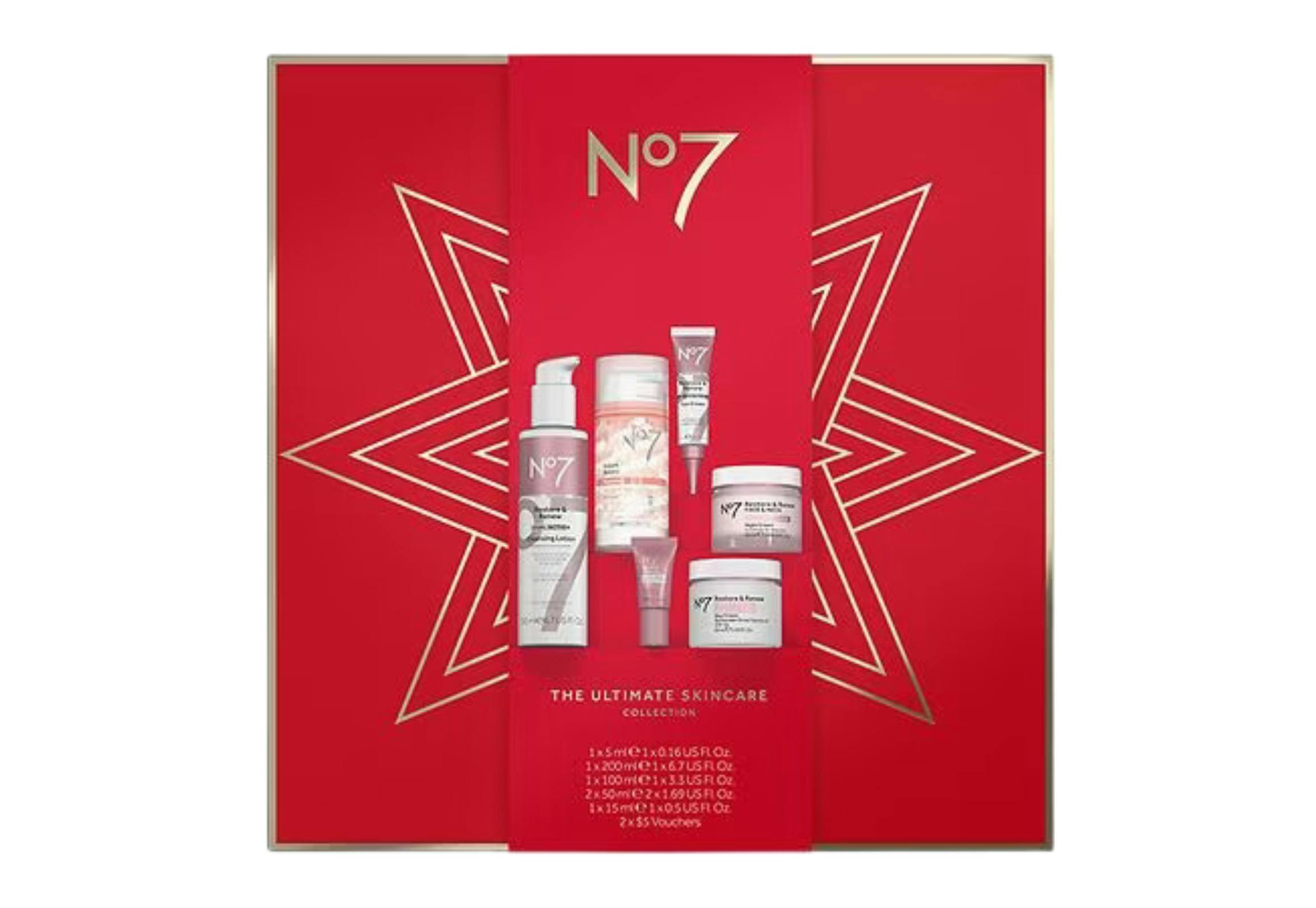 1 No7 Gift Set + 2 Booster Coupons