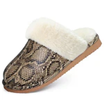 Women's Fuzzy Memory Foam Slippers