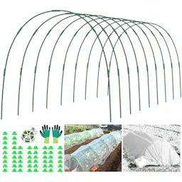 Greenhouse Hoops for Raised Beds