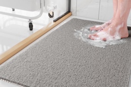 Walmart loofah shower mat
