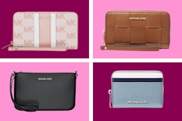 Up to 87% Off Michael Kors Wallets and Wristlets: Prices Start at $33 (Reg. $188+) card image