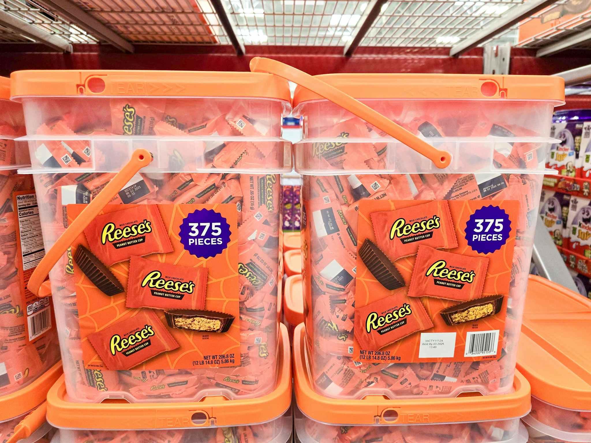 buckets of reeses