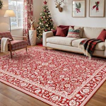 Vintage Floral Area Rug