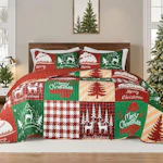 Christmas Quilt Twin Set