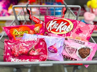 valentine candy in cvs cart