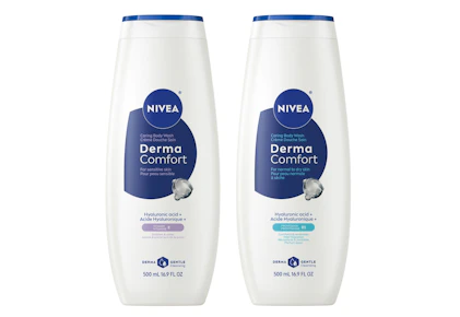 2 NIVEA Body Washes