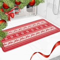 Christmas Bathtub Mat