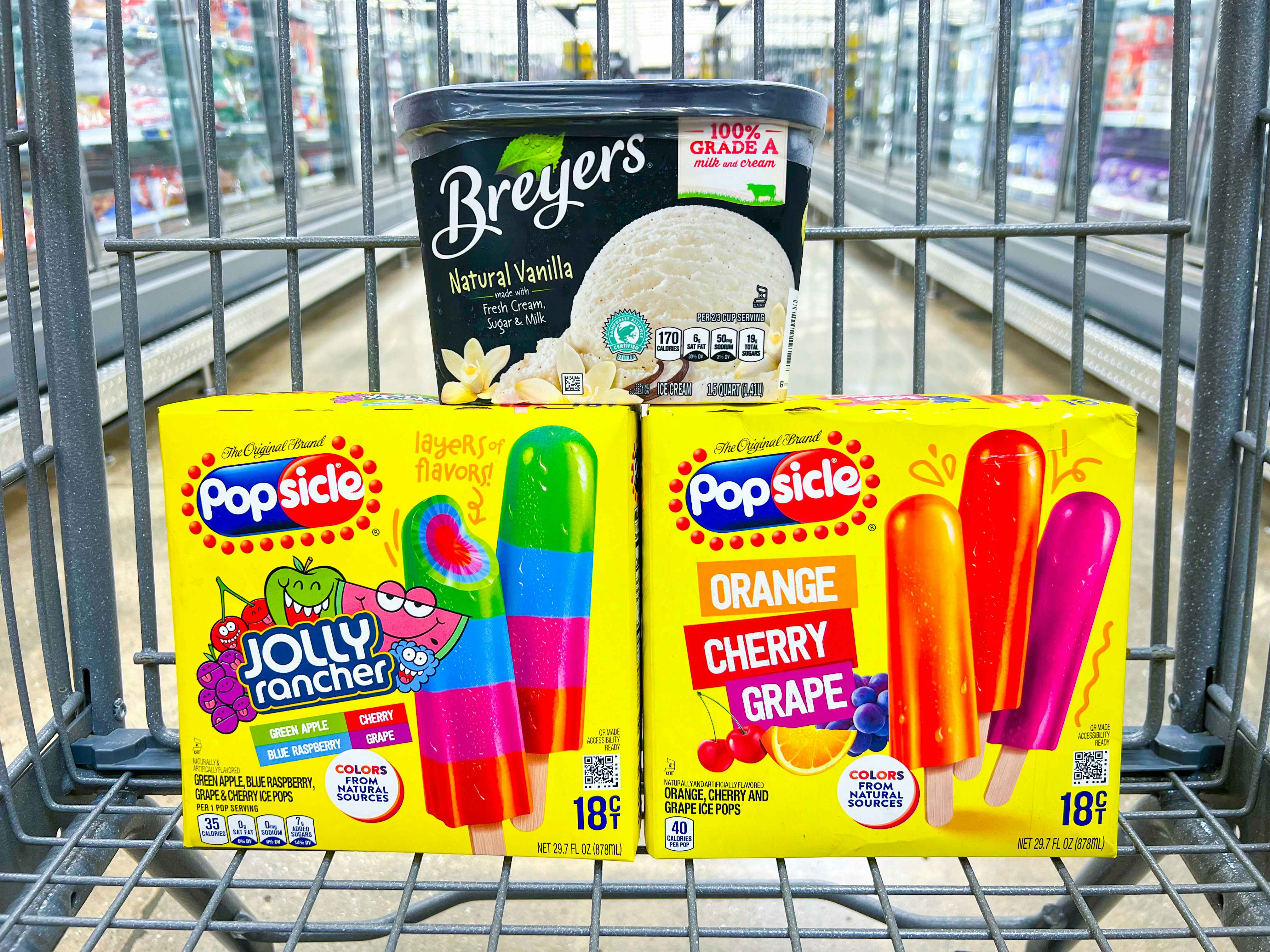 Popsicle and Breyers, Only $2.50 at Stop & Shop