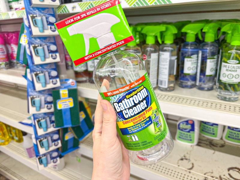 dollar tree deodorizing bathroom cleaner