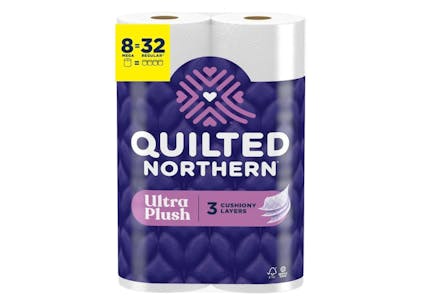 2 Quilted Northern Toilet Papers